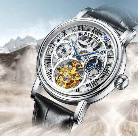 Image of Binger Swiss Mechanical Tourbillon Watch B 1171