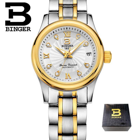 Image of BINGER Swiss Luxury Mechanical Watch Women B 603L-8