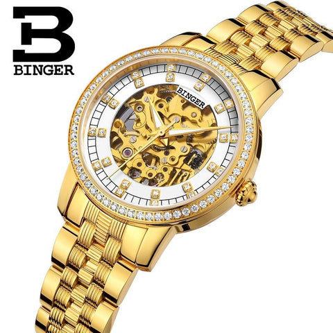 Image of Binger Swiss Mechanical Miyota Luxury Men Watch B 5051