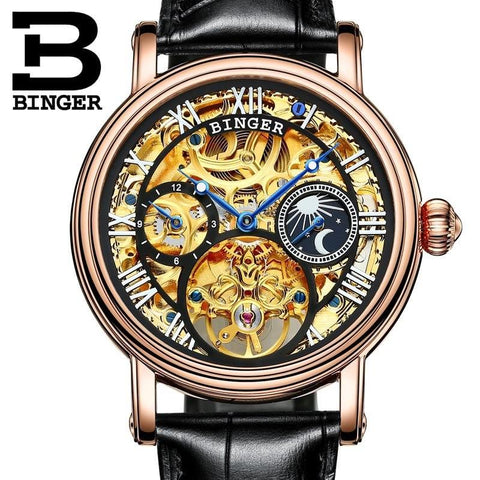 Image of Binger Swiss Mechanical Tourbillon Watch B 1171