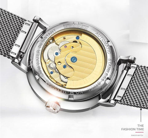 Image of Binger Swiss Exquisite Mechanical Watch Men B 10002