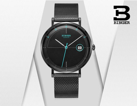 Image of BINGER Swiss Speedo High end Mechanical watch B 5085