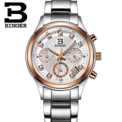 Image of BINGER Swiss Quartz Watch Women B 6019