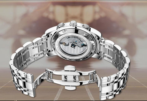 Image of Binger Swiss Sapphire Tourbillon Watch Men B 8601