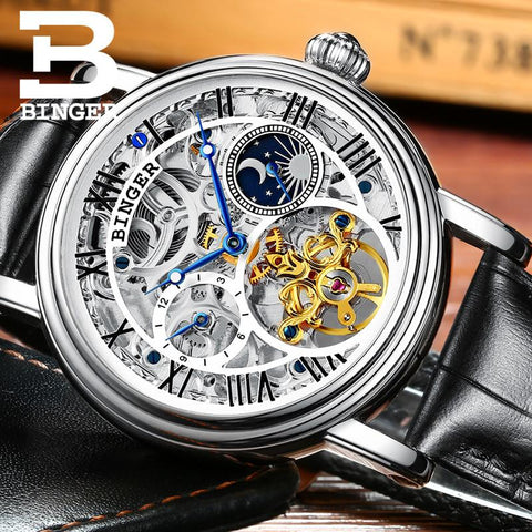 Image of Binger Swiss Mechanical Tourbillon Watch B 1171
