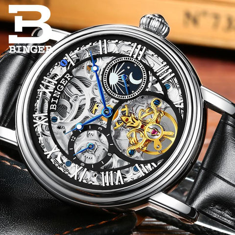 Image of Binger Swiss Mechanical Tourbillon Watch B 1171