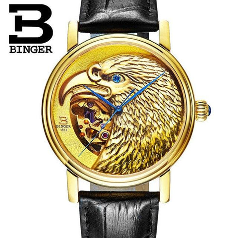 Image of Binger Limited Edition Royal Eagle Mechanical Men Watch B 8888