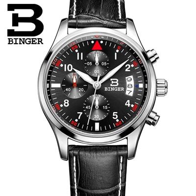 Image of Binger Swiss Quartz Watch Men B 9202