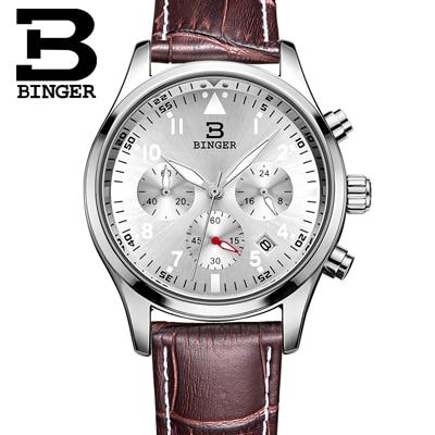 Image of Binger Swiss Quartz Watch Men B 9202