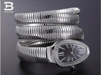 Image of Binger Swiss Snake Quartz Watch Women B 6900