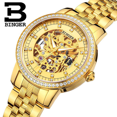 Image of Binger Swiss Mechanical Miyota Luxury Men Watch B 5051