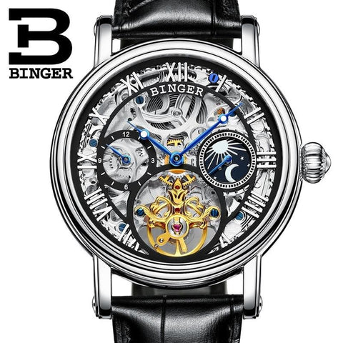 Image of Binger Swiss Mechanical Tourbillon Watch B 1171