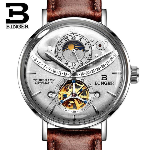 Image of Binger Swiss Exquisite Mechanical Watch Men B 10002