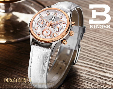 Image of BINGER Swiss Quartz Watch Women B 6019