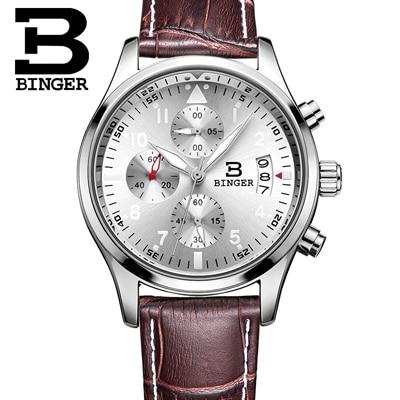 Image of Binger Swiss Quartz Watch Men B 9202